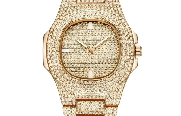 Iced Out Diamond Watch
