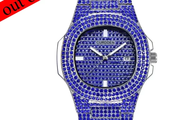 Iced Out Diamond Watch